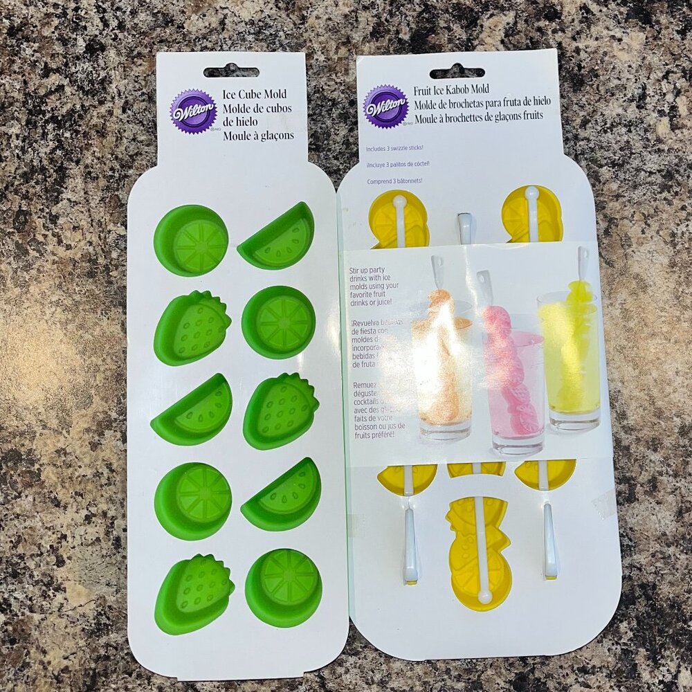 Wilton Ice Kebab and Ice Cube Molds